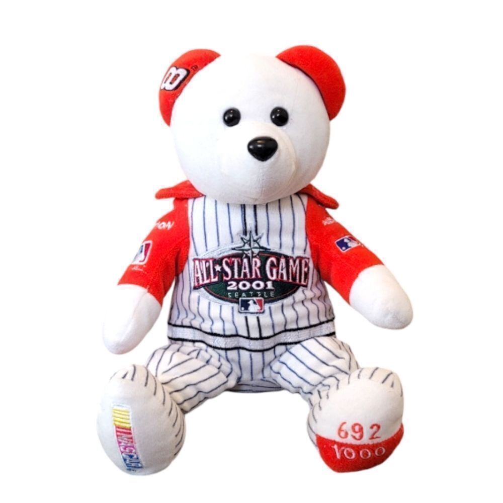 MLB All Star Game 2001 Teddy Bear
